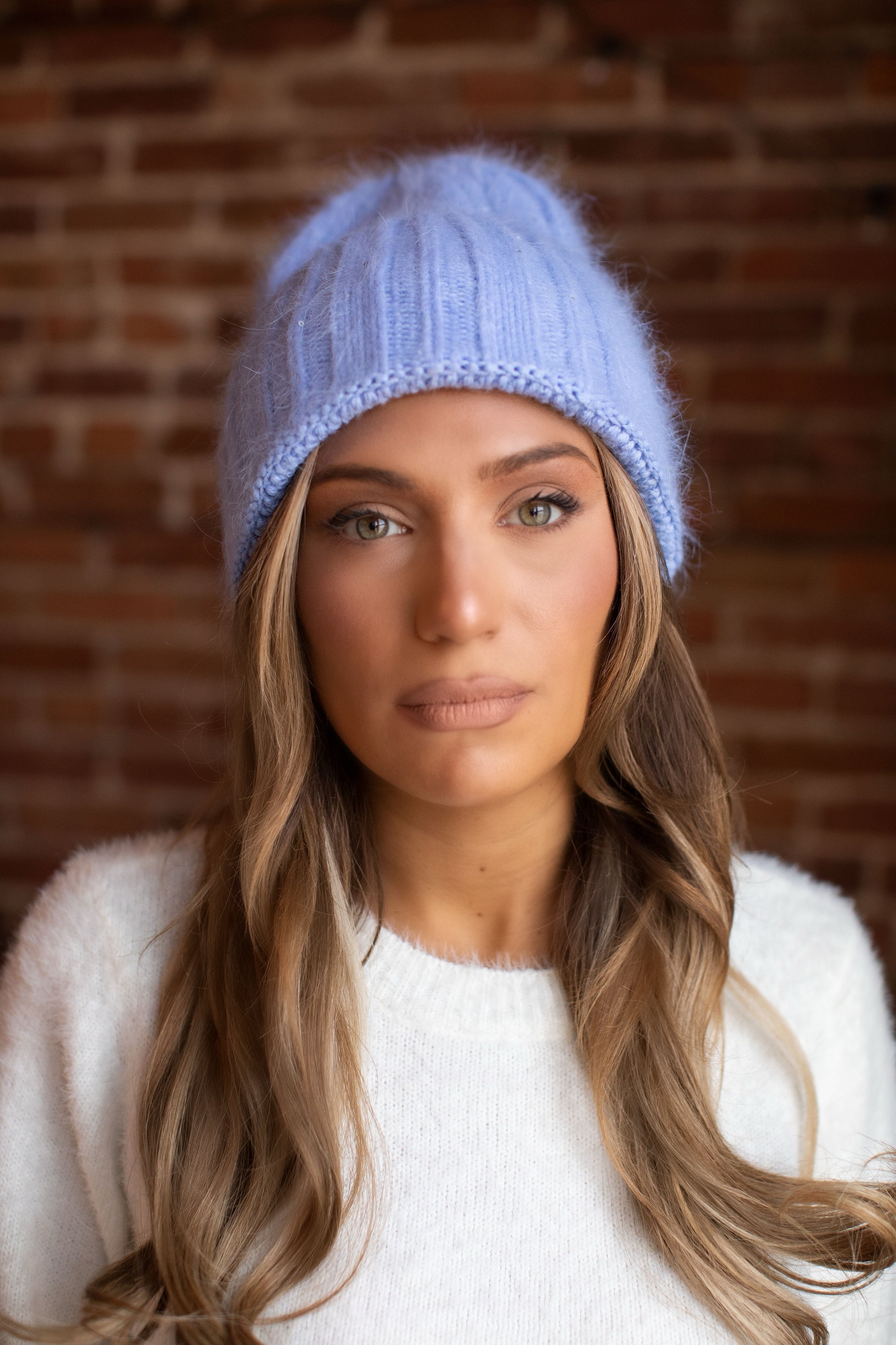 Florentina Leitner Bella Beanie (blue) Florentina Leitner Bella