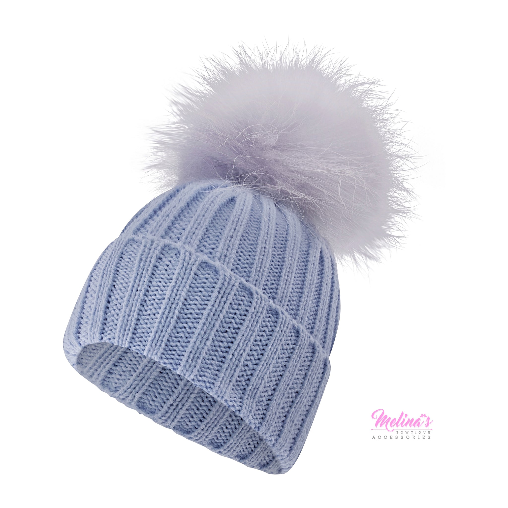 Blue Pom Beanies – Melina display picture 1